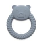 BEAR | Zacht siliconen bijtspeeltje |STAAL