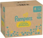 Pampers Premium Protection - Maat 4 (9kg-14kg) - 174 Luiers - Maandbox - Afbeelding 4