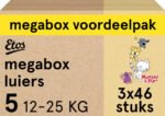 Etos Woezel & Pip Luiers Junior - Maat 5 - 12 tot 25kg - 138 stuks (3 x 46 stuks)