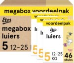 Etos Woezel & Pip Luiers Junior - Maat 5 - 12 tot 25kg - 138 stuks (3 x 46 stuks) - Afbeelding 2