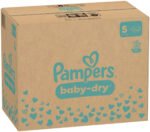 Pampers Baby-Dry - Maat 5 (11kg-16kg) - 174 Luiers - Maandbox - Afbeelding 10