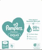 Pampers Harmonie Aqua Billendoekjes - 24 Verpakkingen = 1152 Babydoekjes - Afbeelding 7