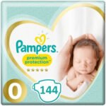 Pampers - Premium Protection - Maat 0 - Maandbox - 144 luiers - Premature luiers - Afbeelding 13
