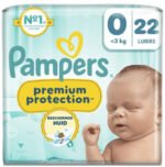 Pampers Premium Protection - 0 - tot 3 kilogram - 22 luiers