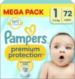 Pampers - Premium Protection - Maat 1 - Mega Pack - 72 stuks - 2/5 KG - Afbeelding 10