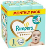 Pampers - Premium Care - Maat 1 - Maandbox - 156 luiers - Afbeelding 6