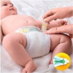 Pampers Preemie Swaddlers - Maat XS - Tot 1,8 Kilo - 8x32 stuks - Afbeelding 8