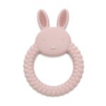 BUNNY | Zacht siliconen bijtspeeltje | Blush