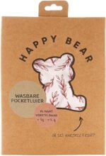 HappyBear | Pocketluier - Twiggy | Wasbare luier | Onesize - 5kg t/m 17kg | Dubbele lekgoten - minder kans op doorlekken | Dubbele pocketopening | Inclusief bamboe booster & microvezel booster - Afbeelding 2